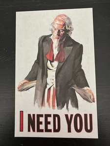 UNCLE SAM USA "I NEED YOU" * ALEX ROSS PROMO SHEET * VERTIGO DC Comics * 4. Juli - Bild 1 von 3