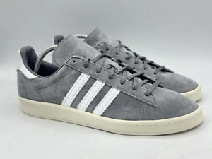 adidas  Campus 80s Grey White Sneakers GX9406 Men’s Size 6 Women’s 7 - Picture 1 of 5
