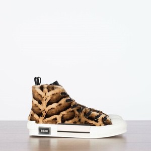 dior leopard print sneakers
