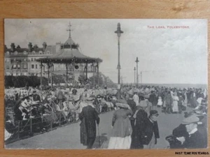 c1912 - The Leas - Folkestone - Excellent Animated Scene - Picture 1 of 1