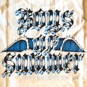 Vintage Boys of Summer White Size L Pocket TShirt Artwork by Alexis Ross Doom BC - Picture 1 of 12