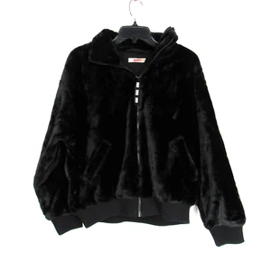 UGG LAKEN KUNSTFELL JACKE MIT REISSVERSCHLUSS IN SCHWARZ GR. S - Bild 1 von 6