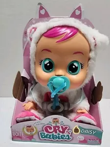 Cry Babies Daisy Interactive Baby Doll Cries Real Tears New in Box - Picture 1 of 4