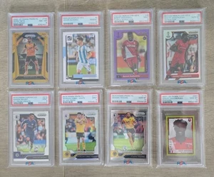 2020-21 Panini Premier League Pedro Neto Gold /10 PSA 8 Alvarez Gibbs-White Etc - Picture 1 of 6