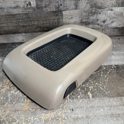 Chevrolet Tahoe GMC Yukon 2003-2006 consola central tapa reposabrazos plástico OEM bronceado Foto 1 de 4