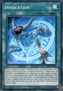 1st ed Invocation super rare SHVA-EN043 Yugioh - Picture 1 of 1