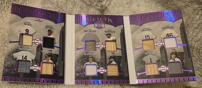 2025 Leaf Legacy Bronx Book Of Relics 12 Jersey #3/8 Maris Munson Ichiro  - Image 1 of 4