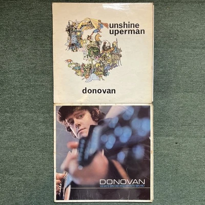 2 x Donovan Vinyl Record LP Album Bundle Both 1st UK Mono Pressings Foto 1 de 3
