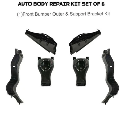 Kit de soporte exterior y parachoques delantero para Toyota Tacoma 2012-2015 Foto 1 de 4
