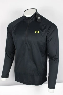 Under Armour Men's Tech 2.0 1/2 Zip Pullover Long Sleeve Black 1328495 006 - Image 1 of 4
