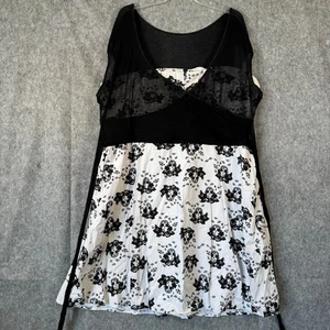 Torrid Angel Skull Dress Plus Size 26 Butterfly Fairygrunge Whimsigoth Babydoll - Picture 1 of 11