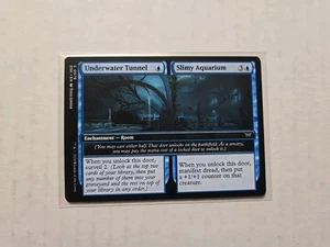 Underwater Tunnel   Slimy Aquarium - Duskmourn - LP - MTG Magic - Common - Room - Picture 1 of 1