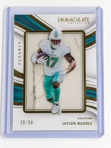 Maglie Immacolata Collezione 2023 Chiaramente Immacolata #CIJ-JW Jaylen Waddle /99 - Foto 1 di 2