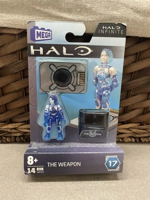 FIGURA HALO INFINITE MEGA CONSTRUX HEROES SERIE 17 EL ARMA AI CORTANA NUEVA Foto 1 de 2