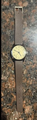 Q & Q MEC Hombre 4-120221 Banda 32mm Mecánico Viento Reloj Analógico 7 1/2" Foto 1 de 4