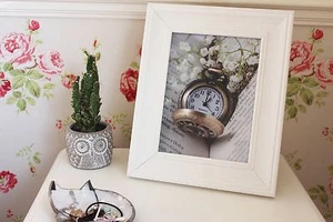 Clock Necklace & Book Photograph Print (Gloss Finish) - Picture 1 of 2