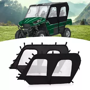 Soft Side Door Cab Enclosure Kit For 2012-2022 Kawasaki Teryx4 4 seat UTV models - Zdjęcie 1 z 10
