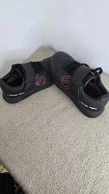 Five Ten 510 Hellcat Pro Hombres 8 Mujeres 9.5 Ciclismo Rojo Negro Zapatos de Ciclismo S66 Foto 1 de 4