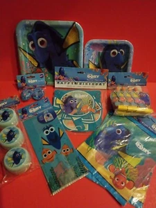 Disney Finding Dory Nemo Birthday Party Supplies NEW *9pc* - Picture 1 of 8