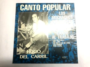 Hugo Del Carril - Canto Popular - Vinyl - Groove - 33RPM - 12" - Near Mint! - Picture 1 of 7