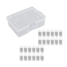 Plastic Storage Box Drawing Bottle Bead Containers Display Case
