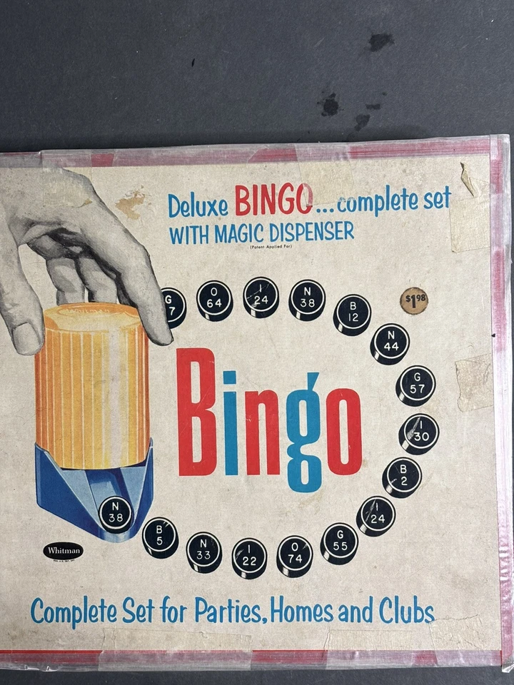 1960’s BINGO WITH MAGNETIC DIPENSER - Image 1 of 4