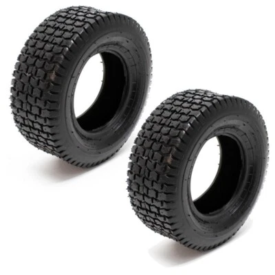 2 Reifen Aufsitzmäher 15X6.00-6 Für Räder Garden Landwirtschaftliche Maschinen - Bild 1 von 3