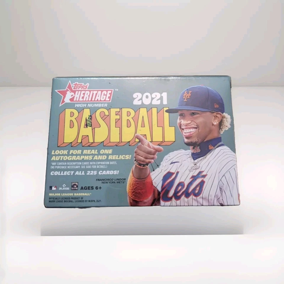 2021 Topps Heritage High Number Baseball Blaster Box - Image 1 of 1