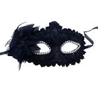 Party Lace Masque Princess Masquerade Masque Eye Cover Flower Feather Decor
