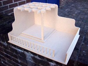 12th Scale Pergola Garden Kit - Picture 1 of 6