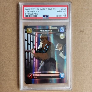 Chewbacca Showcase #255 - PSA 10 - Star Wars Unlimited SOR - Picture 1 of 2
