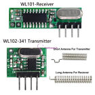 1X 433Mhz Superheterodyne RF Receiver and Transmitter Module For arduino