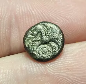 #67-125 ~ Rèmes - Quart de statère aux segments de cercle - 1,23g - Imagen 1 de 3