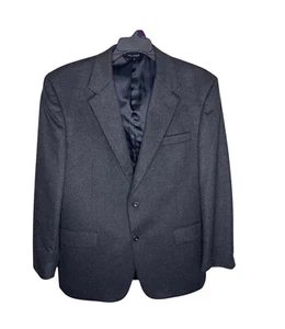 Jos A Bank Blazer Herren 44R Grau Zwei Knopf 100% Kaschmir Sport Mantel - Bild 1 von 10