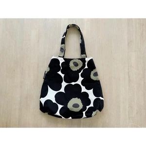 Bolso de Mano Marimekko Unikko, Cartera de Lona Flor, Bolso de Mano Finlandés Estampado Floral - Imagen 1 de 9