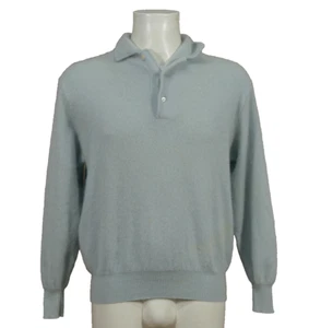 LORO PIANA Herren Kaschmir Pullover Gr. 48 Blau Cashmere ( S 8559 R ) - Bild 1 von 5