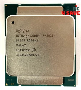 Intel Core i7-5820K 3.30GHz 6-Core 15MB LGA2011-3 Desktop Processor SR20S 140W - Picture 1 of 1