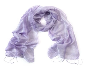 Lilac Silk Scarf - Picture 1 of 1