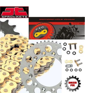 FITS Suzuki GSF1200 S-T-Y,K1-K5 Bandit 95-05 GOLD X-Ring Chain Sprocket Set - Picture 1 of 1