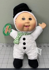 2017 CABBAGE PATCH KIDS CUTIES HOLIDAY HELPERS RUDY SNOWMAN Pre Owned With Tags - Picture 1 of 5