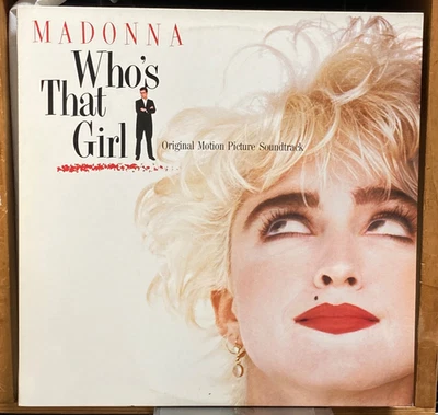 MADONNA - WHO'S THAT GIRL - JAPAN LP Vinyl  1987 P-13544 PROMO - Image 1 of 4
