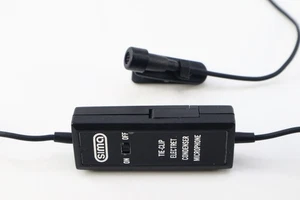 Sima Tie-Clip Electret Condenser Microphone 25' Cord With New Battery - Picture 1 of 8