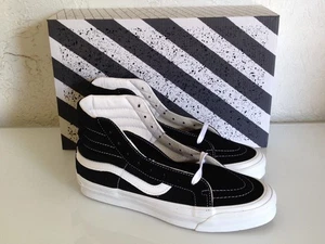 Vans OG Sk8-Hi Lx Suede/Canvas Black White - Größe wählbar - Bild 1 von 10