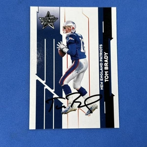 Tarjeta coleccionable firmada por Tom Brady Donruss Patriots 2006 autografiada certificado de autenticidad holograma - Imagen 1 de 6