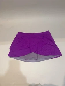 Title Nine Womens Medium Power Mesh Arhletic Skirt Skort Layered Shorts Under - Picture 1 of 8