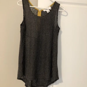Workshop Republic Black/White Striped Tank Top ~ Sleeveless ~Size Large - Picture 1 of 4
