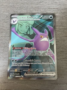 Team Rocket's Crobat EX (217) ULTRA RARE-NM/M- Destined Rivals🦇 - Picture 1 of 2