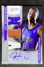 Hassan Whiteside 2010-11 Absolute Memorabilia Rookie Auto /499 RPA #181 RC