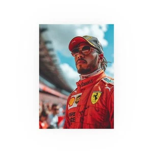 Póster mate de Lewis Hamilton, arte de pared F1, regalo, - Imagen 1 de 25