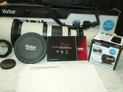 Vivitar 650-2600mm Telephoto Zoom Lens NEW for C MOUNT 16mm CAMERAS - Image 1 of 4